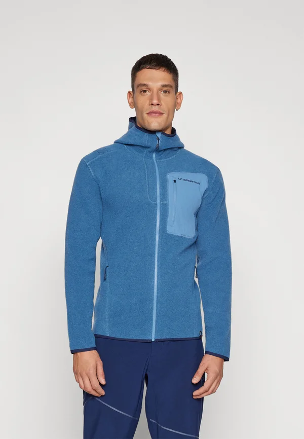 AGON HOODY - Fleecejacke - hurricane