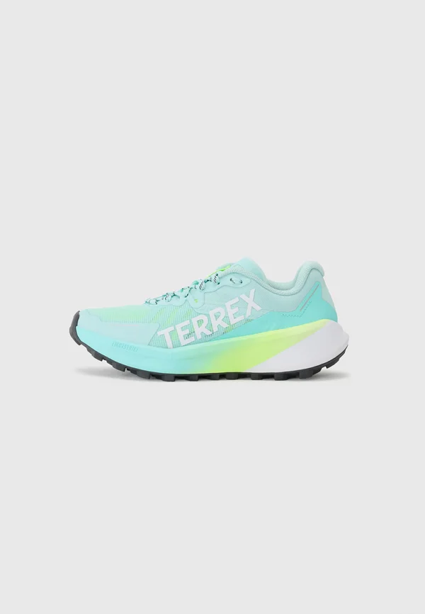 AGRAVIC 3 - Laufschuh Trail - semi flash aqua/cloud white/lucid lemon