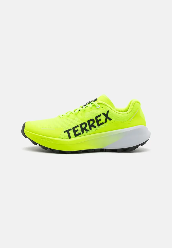 AGRAVIC 3 TRAIL - Laufschuh Trail - lucid lemon/core black/dash grey