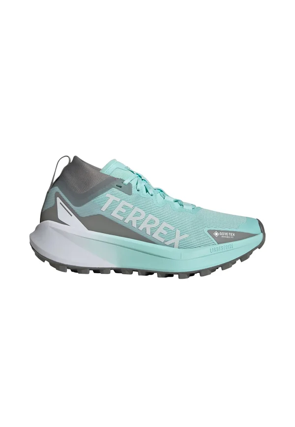 AGRAVIC GTX W - Laufschuh Trail - semi flash aqua   cloud white   charcoal solid grey