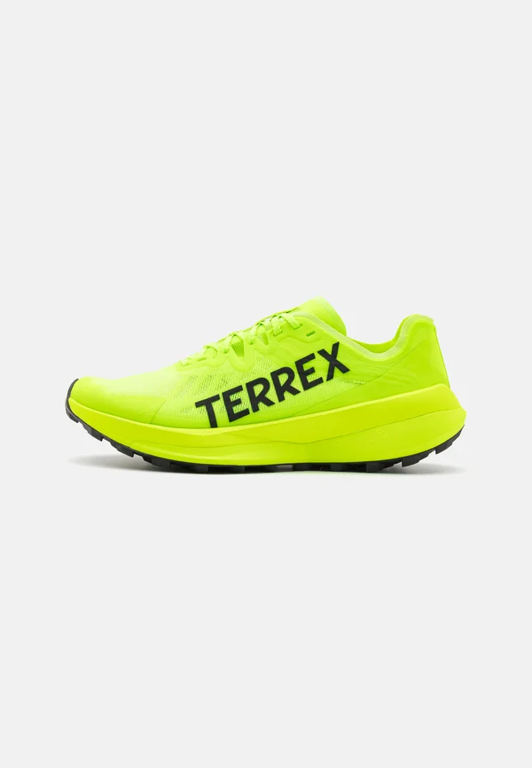 AGRAVIC SPEED TRAIL - Hikingschuh - lucid lemon/core black/dash grey