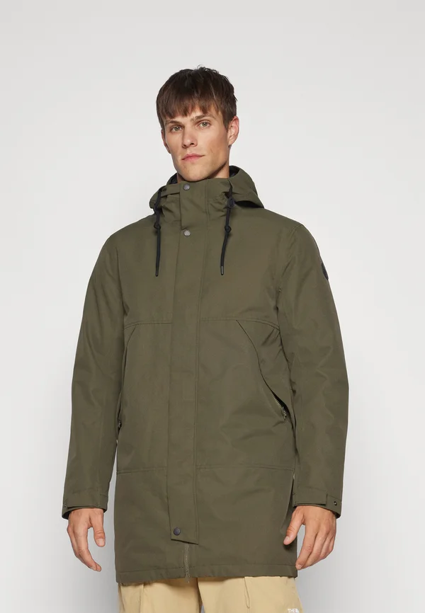 AIKAS 2-IN-1 - Parka - dark olive
