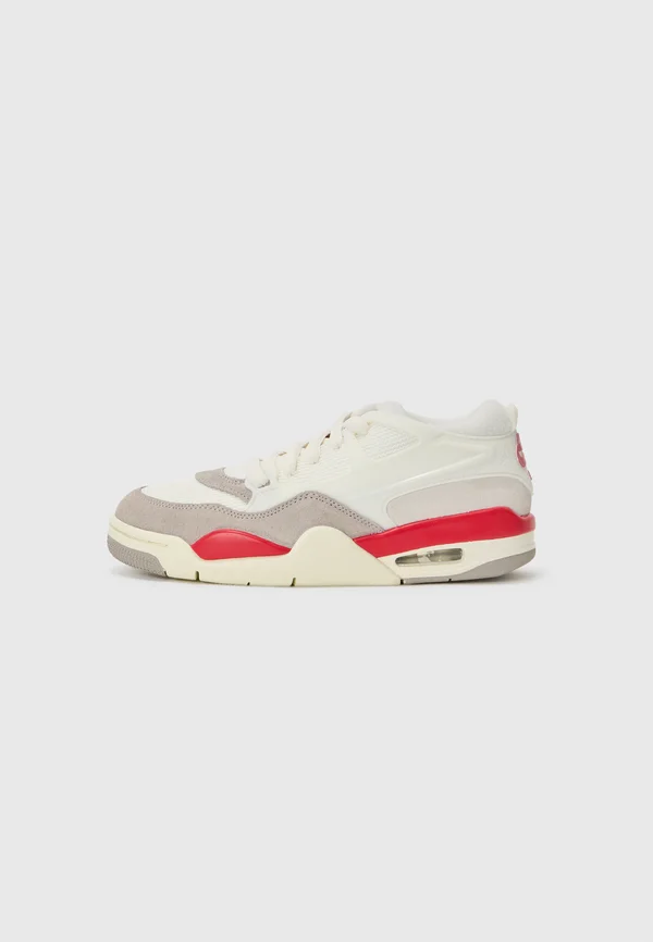AIR 4 UNISEX - Sneaker low - sail/fire red/college grey/coconut milk