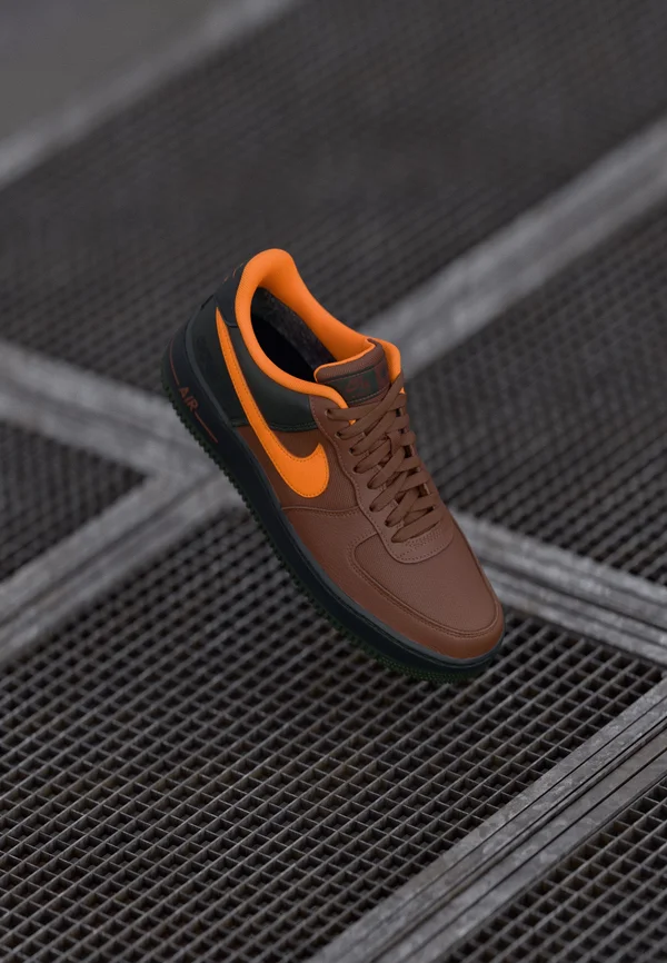 AIR FORCE 1 GTX - Sneaker low - fauna brown/bright ceramic/sequoia/black