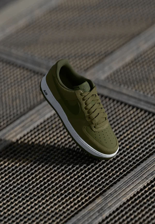 AIR FORCE 1  - Sneaker low - med olive/cargo khaki/white