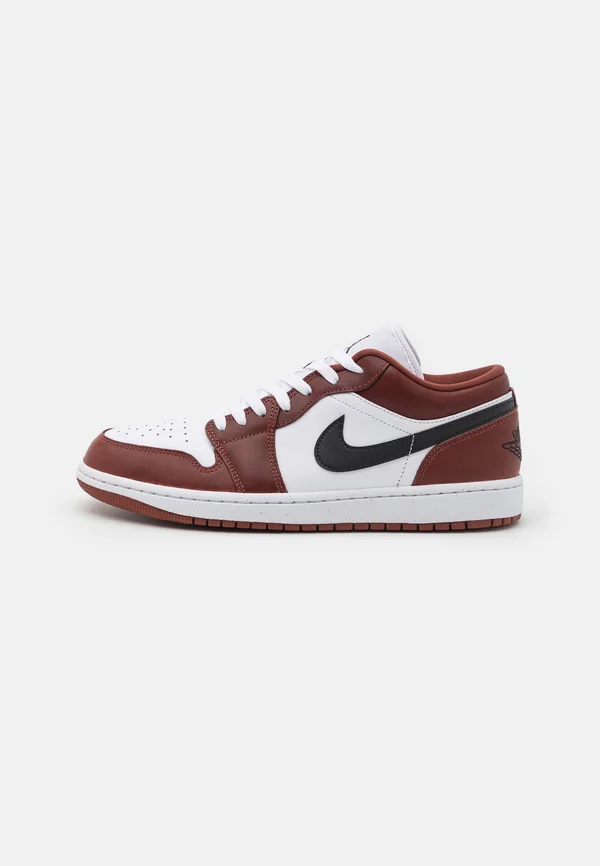 AIR JORDAN 1 LOW SE - Sneaker low - white/black/dark pony