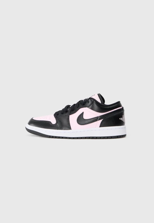 AIR JORDAN 1 LOW - Sneaker low - pink foam/black/white