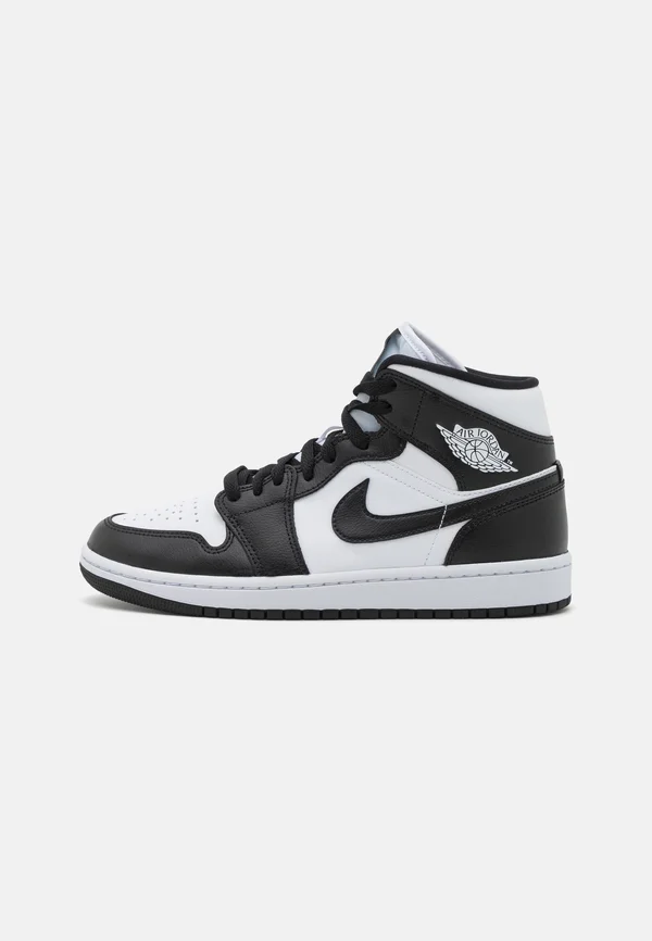 AIR JORDAN 1 MID - Sneaker high - white/black