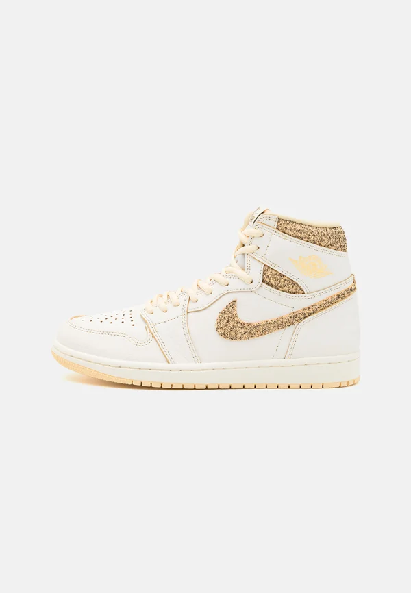 AIR JORDAN 1 RETRO UNISEX - Sneaker high - sail/pale vanilla/black