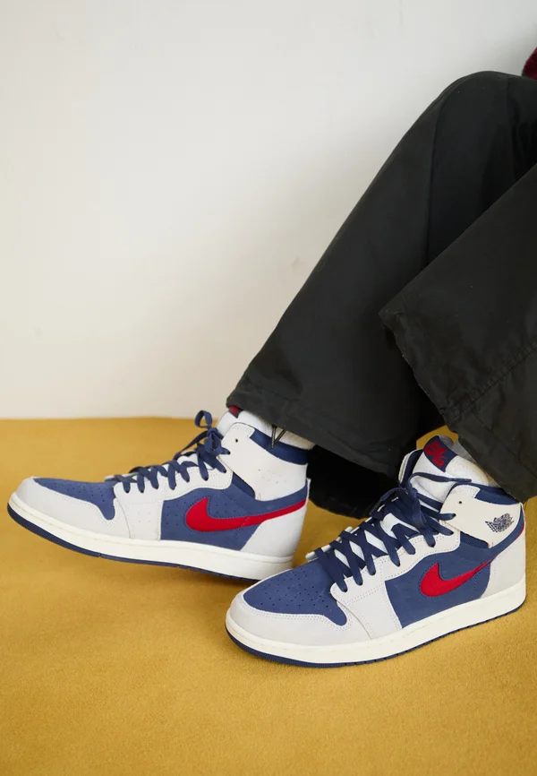 AIR JORDAN 1 ZM CMFT 2 - Sneaker high - midnight navy/active pink/neutral grey/summit white