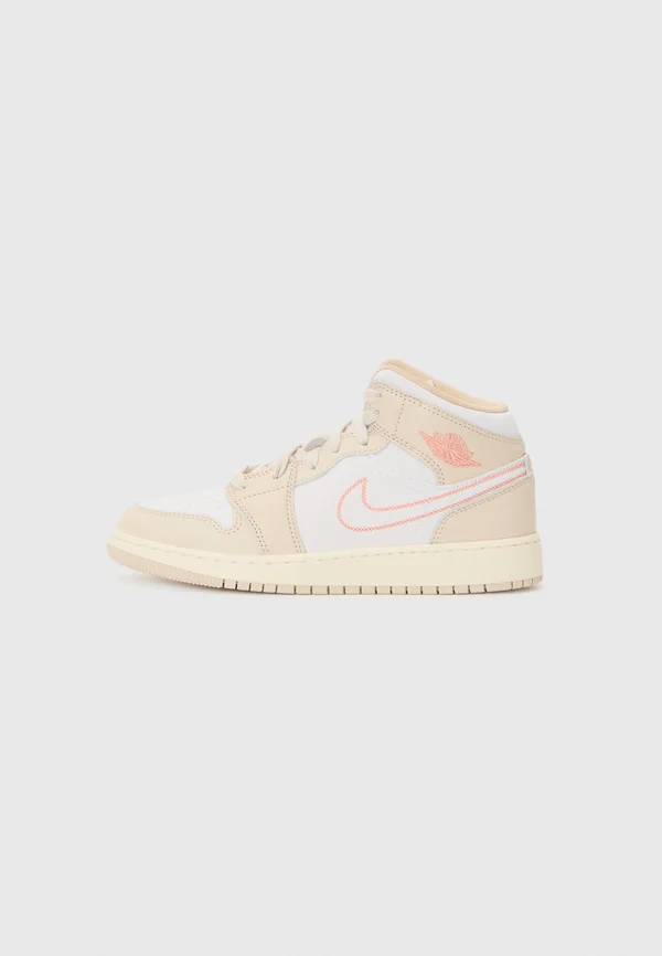 AIR JORDAN 1UNISEX - Sneaker high - sand drift/madder root/white/orewood brown/sail