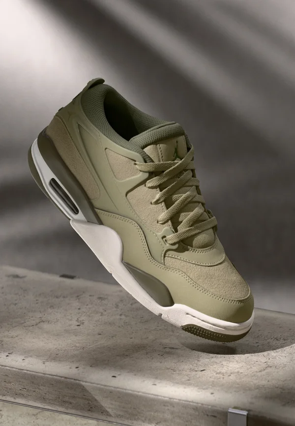AIR JORDAN 4 RM - Sneaker low - neutral olive/med olive/phantom