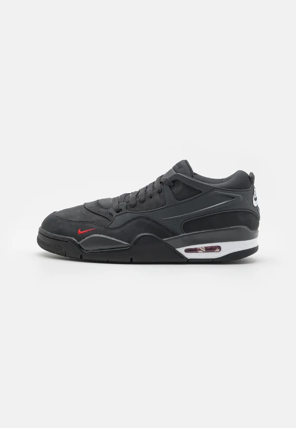 AIR JORDAN 4 RM - Sneaker low - summit white/university red/sail/grey fog/pale ivory/light brown