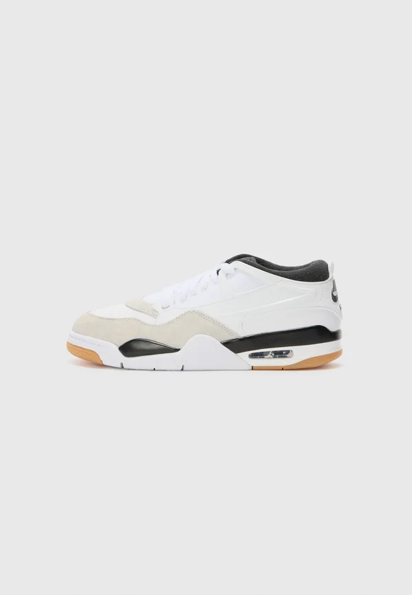 AIR JORDAN 4 UNISEX - Sneaker low - white/black/neutral grey/gum med brown