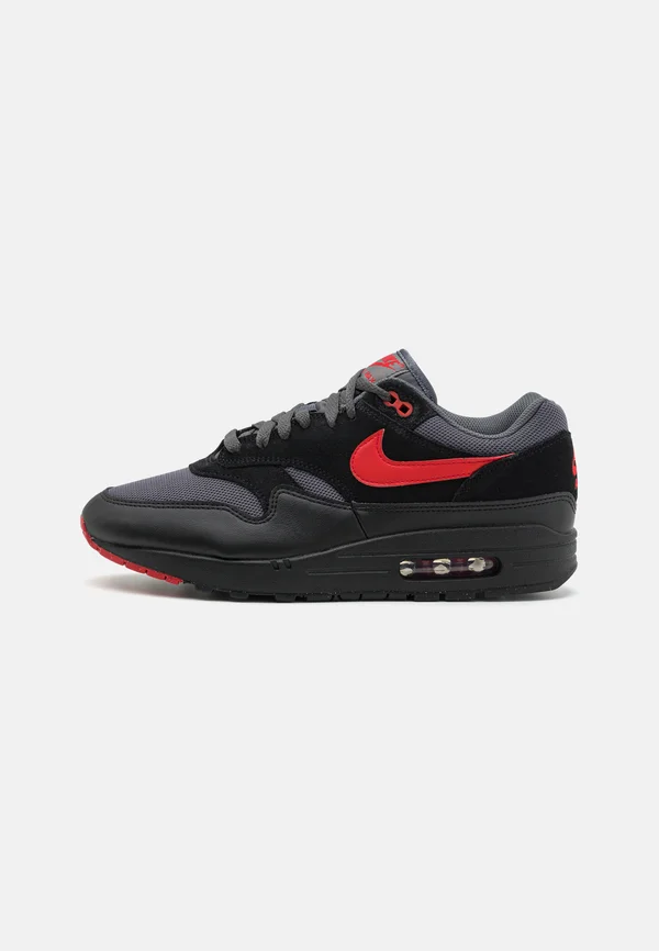 AIR MAX 1 UNISEX - Sneaker low - black/university red