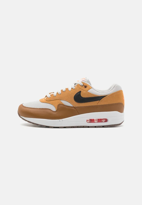 AIR MAX 1 UNISEX - Sneaker low - light bone/black/flax