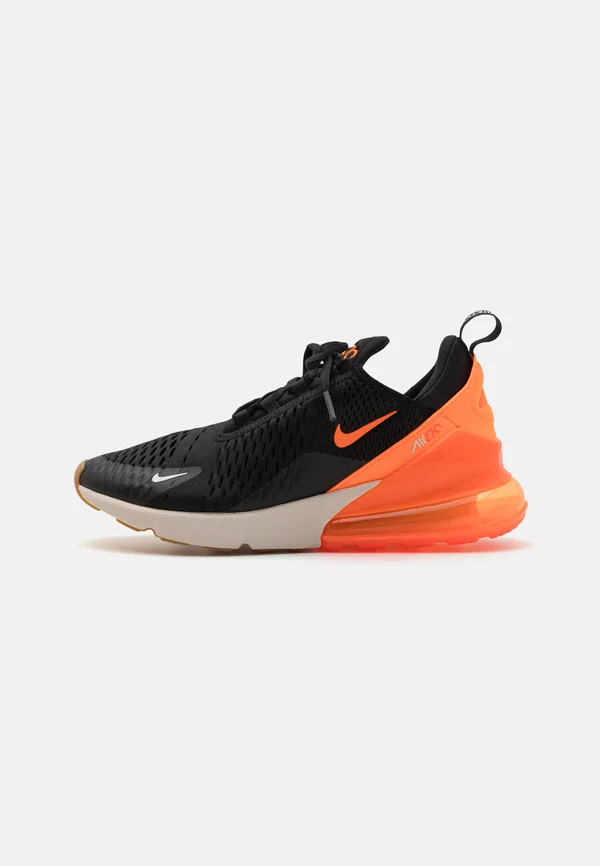 AIR MAX 270 - Sneaker low - black/total orange/bright crimson/phantom/light brown