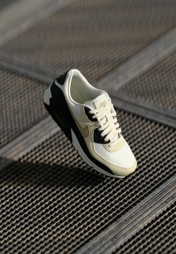 AIR MAX 90 SE - Sneaker low - sail/fossil/black/desert khaki