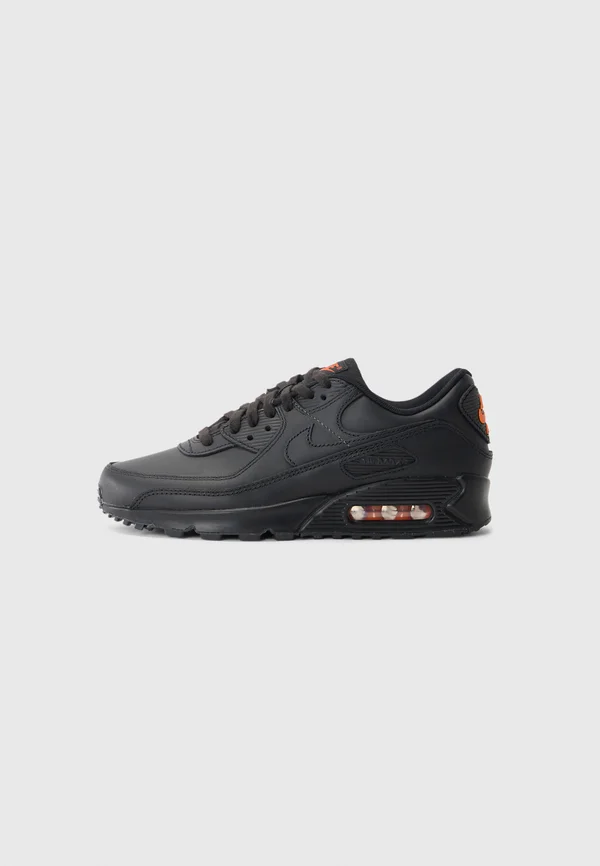 AIR MAX 90 - Sneaker low - black/safety orange