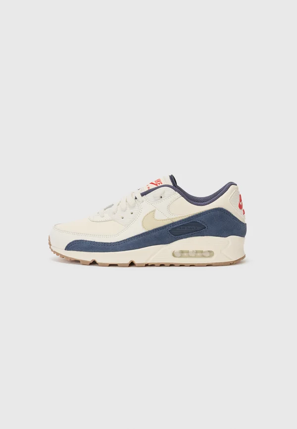 AIR MAX 90 - Sneaker low - pale ivory/khaki/thunder blue/snail/dark brown/univ red