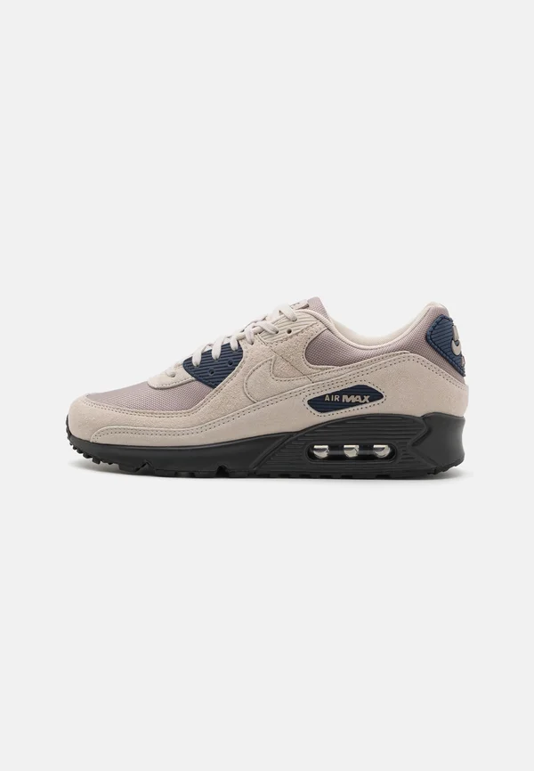 AIR MAX 90 UNISEX - Sneaker low - light orewood brown/college grey/soft yellow/black/cave stone
