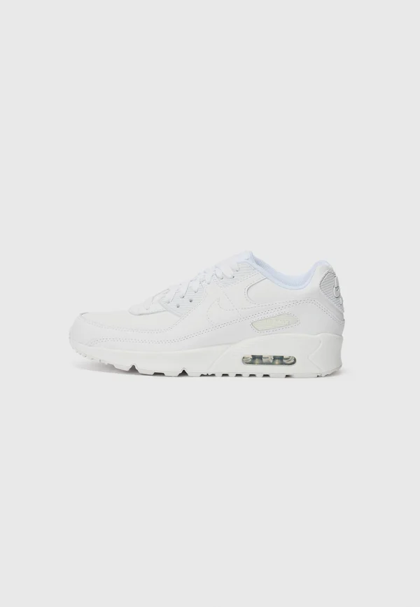 AIR MAX 90 UNISEX - Sneaker low - white/white/silver-coloured/white