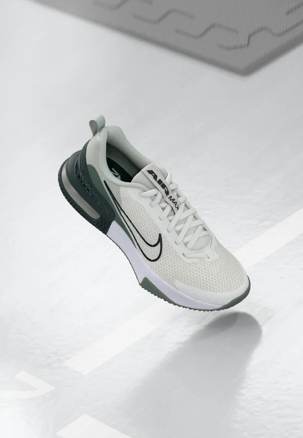 AIR MAX ALPHA 6 - Trainingsschuh - summit white/seaweed/light silver-coloured/seaweed/clay green