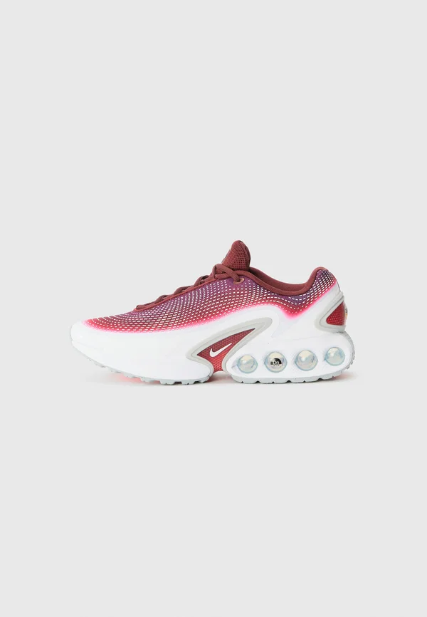 AIR MAX DN SE - Sneaker low - dark team red/white/wolf grey/univ red/white/black