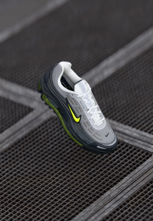 AIR MAX TL 2.5 UNISEX - Sneaker low - pearl grey/neon yellow/anthracite/light graphite/light charcoal/black