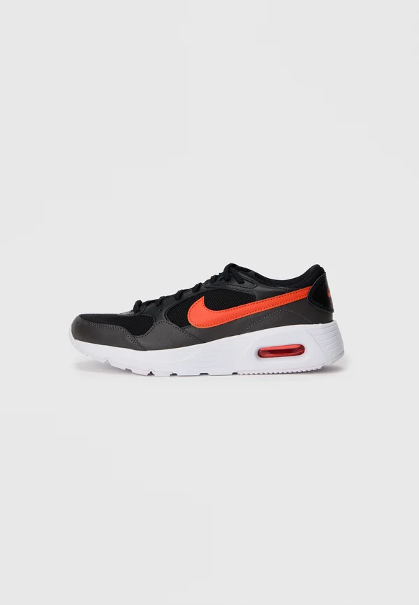 AIR MAX UNISEX - Sneaker low - black/team orange/medium ash