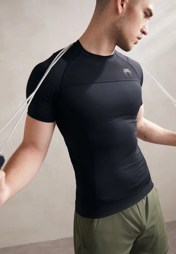AIR RASHGUARDS - T-Shirt print - black