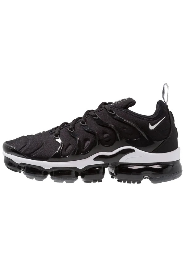 AIR VAPORMAX PLUS - Sneaker low - black/white