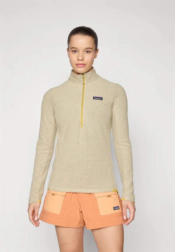 AIR ZIP NECK - Fleecepullover - buttercup yellow