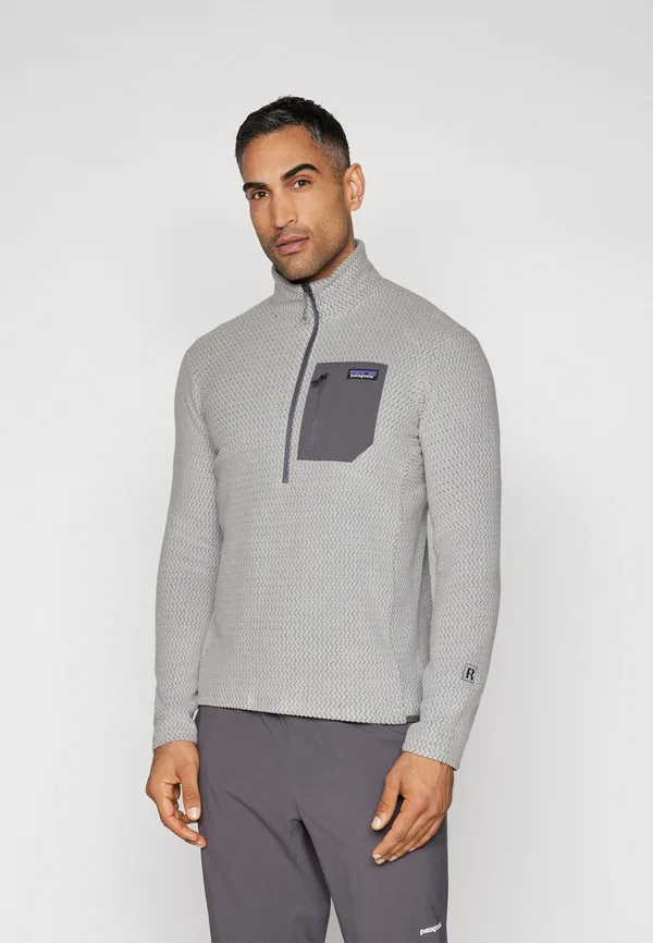 AIR ZIP NECK - Fleecepullover - forever grey