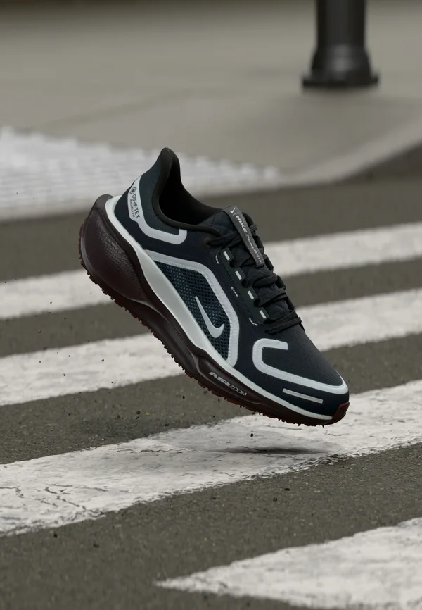 AIR ZM PEGASUS 41 GTX - Laufschuh Straße - dark obsidian/pure platinum-coloured/black/anthracite/light armory blue