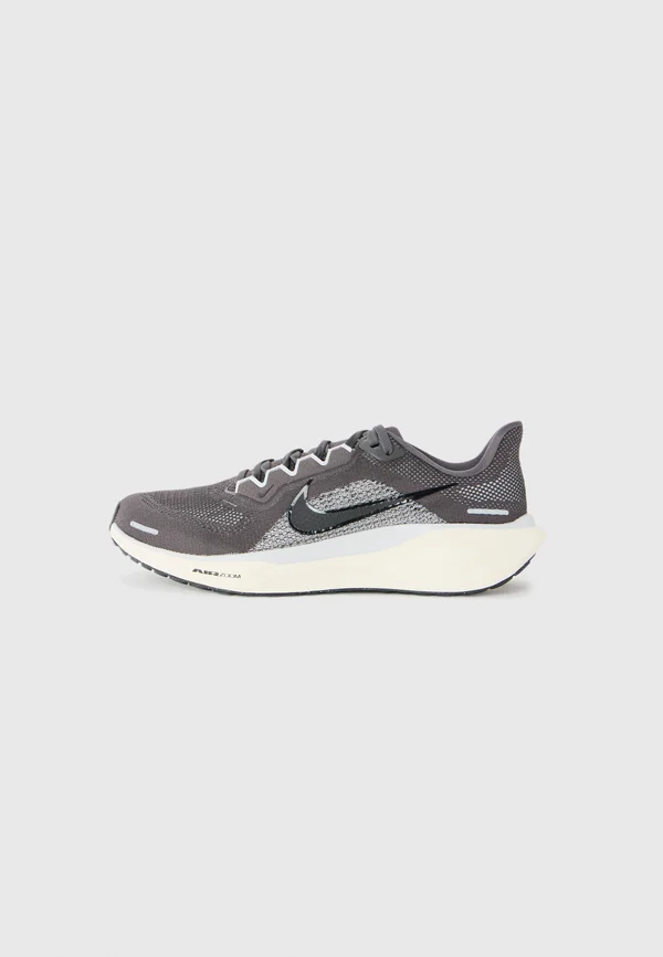 AIR ZOOM PEGASUS 41 - Laufschuh Straße - med ash/black/pure platinum-coloured/pale ivory/gum lt brown