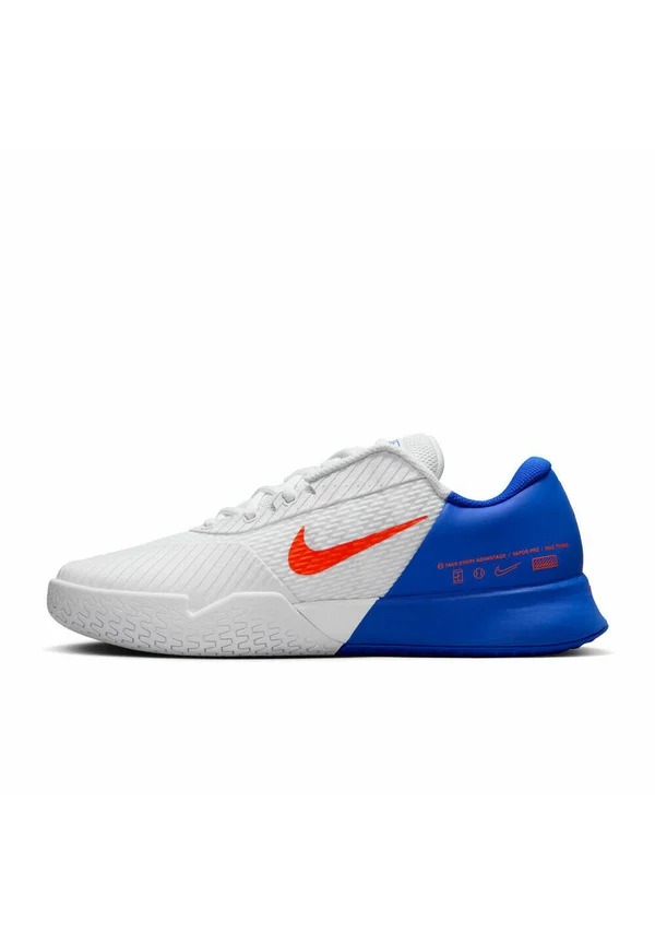 AIR ZOOM VAPOR PRO - Multicourt Tennisschuh - white hyper crimson hyper royal