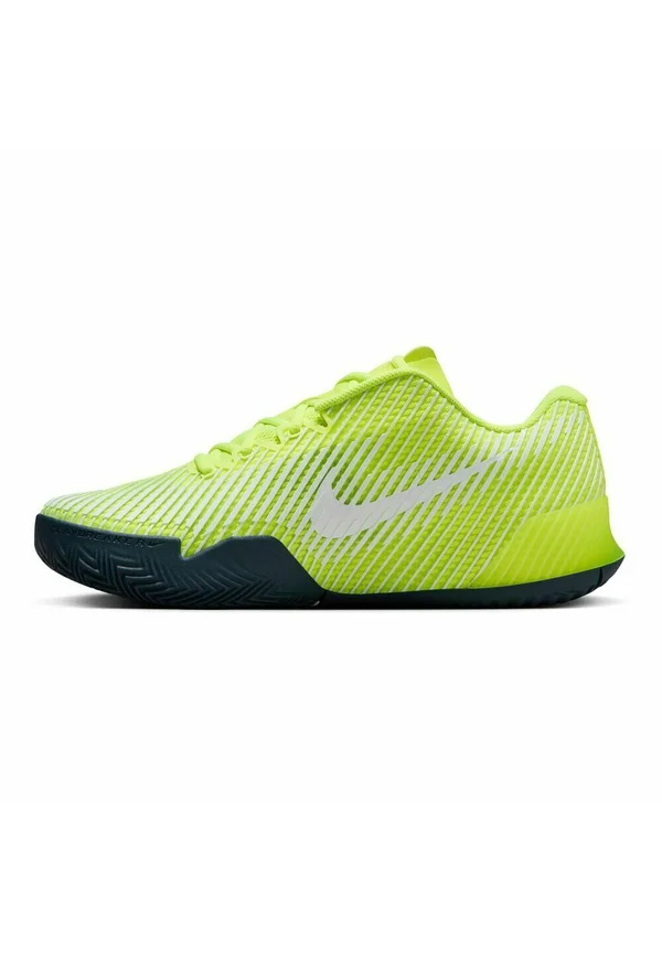 AIR ZOOM VAPOR - Tennisschuh für Sandplätze - volt white armory navy