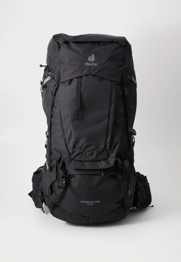 AIRCONTACT PRO 75+10 UNISEX - Trekkingrucksack - black