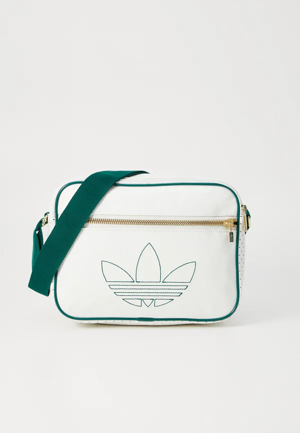 AIRLINER - Umhängetasche - off white/collegiate green