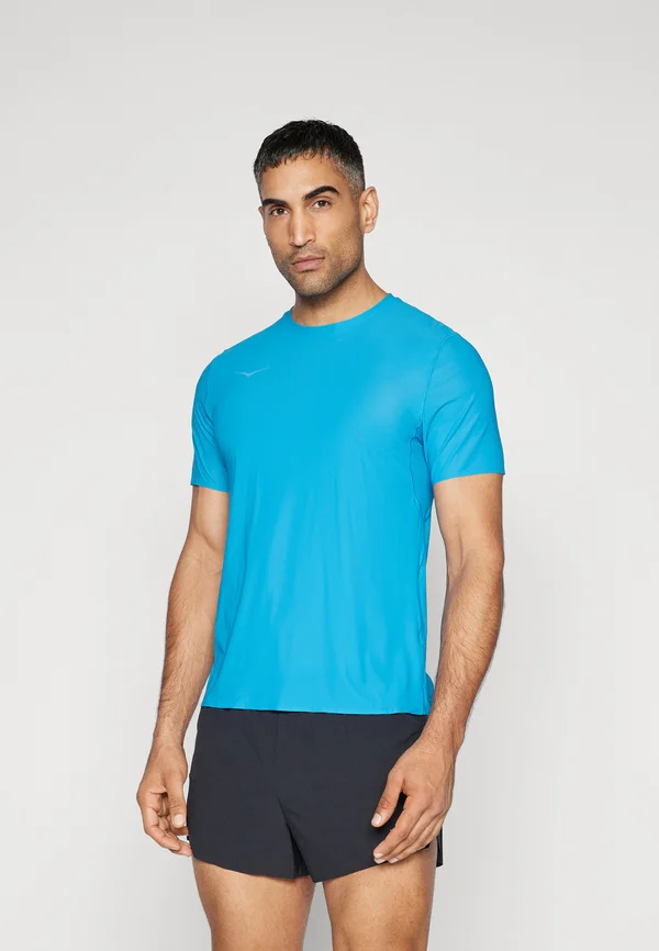 AIROLITE RUN SHORT SLEEVE - Sport T-Shirt - blue