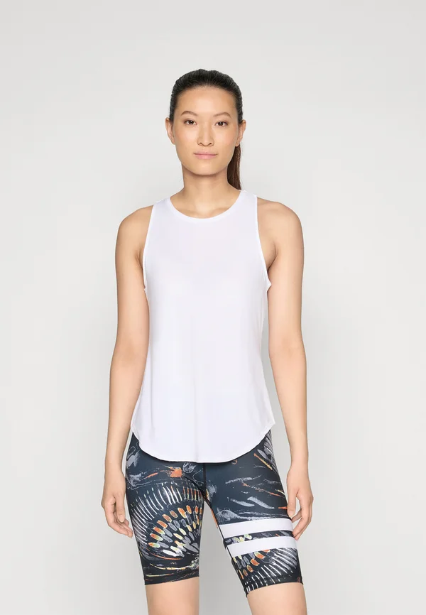 AIRY RACERBACK TANK - Top - white