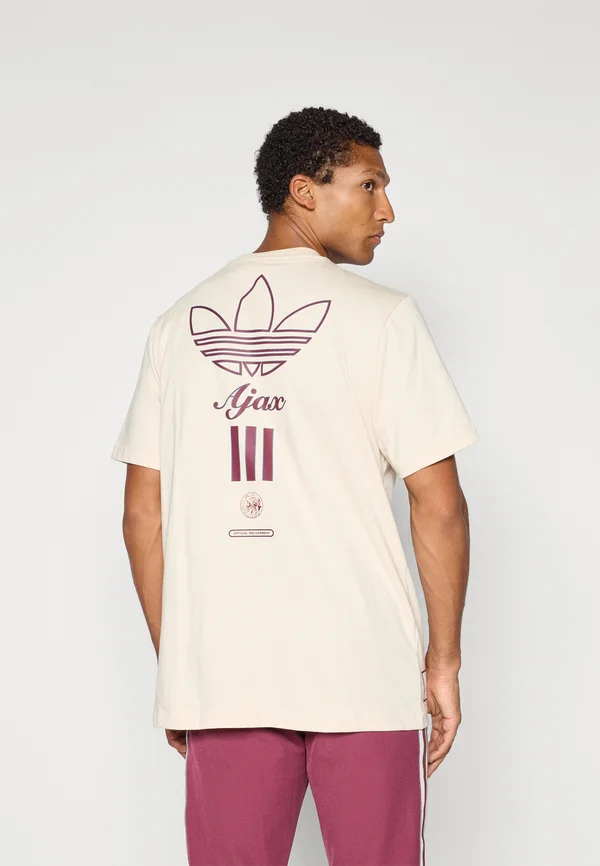 AJAX ICON GRAPHIC TEE - Vereinsmannschaften - halo ivory