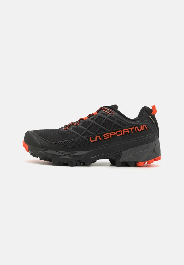 AKYRA II  - Hikingschuh - black/cherry tomato