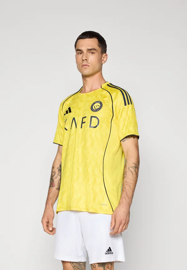 AL NASSR FC 2025/2026 HOME REPLICA JERSEY - Vereinsmannschaften - impact yellow/night indigo