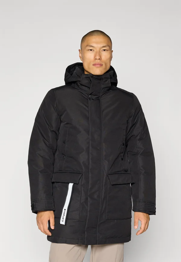ALAMOS - Wintermantel - basic black