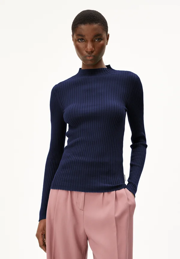 ALANI - Strickpullover - tinted navy