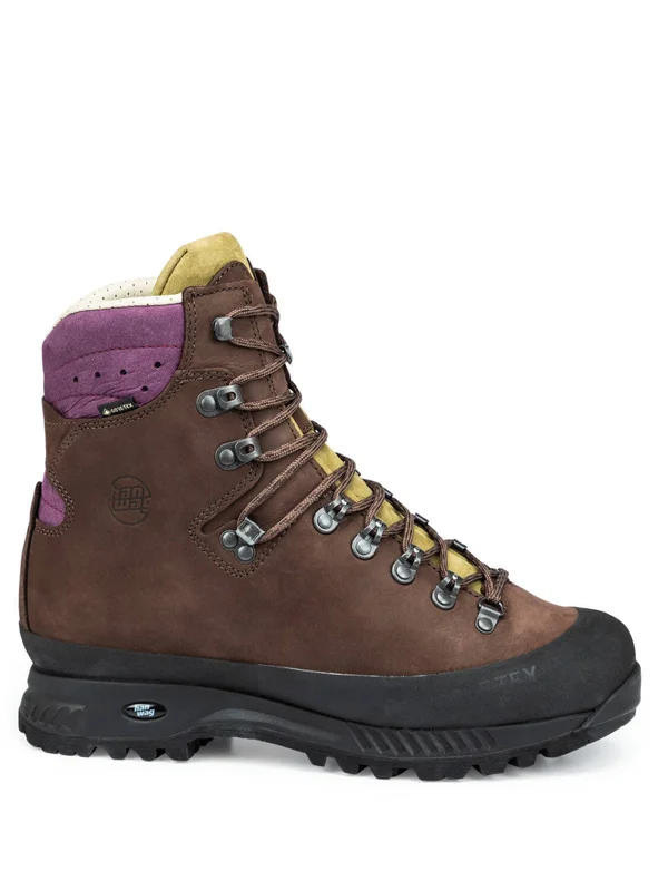 ALASKA - Trekkingboot - brown/violet