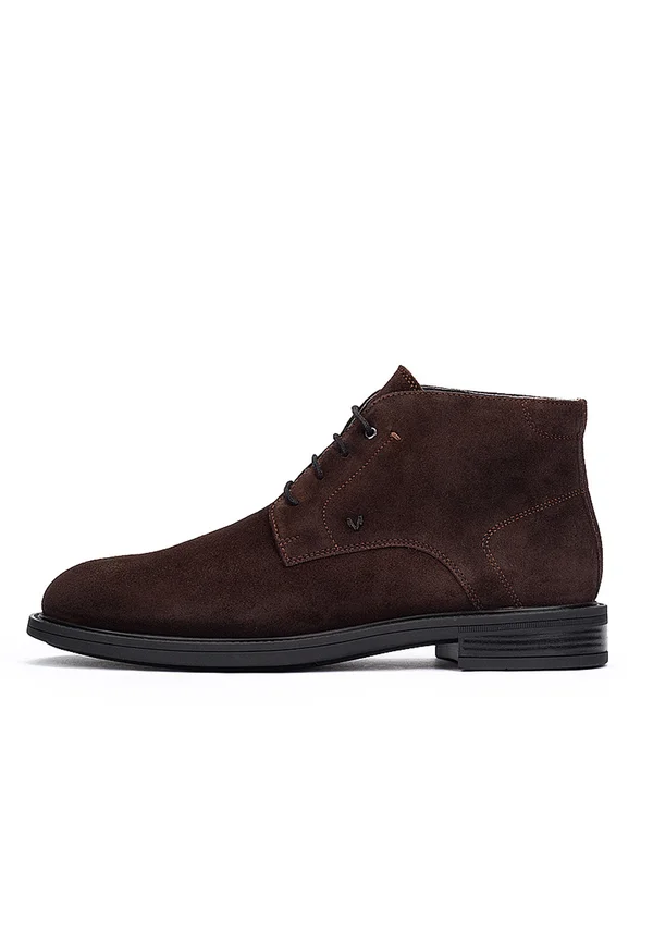 ALBANY - Schnürstiefelette - dark brown