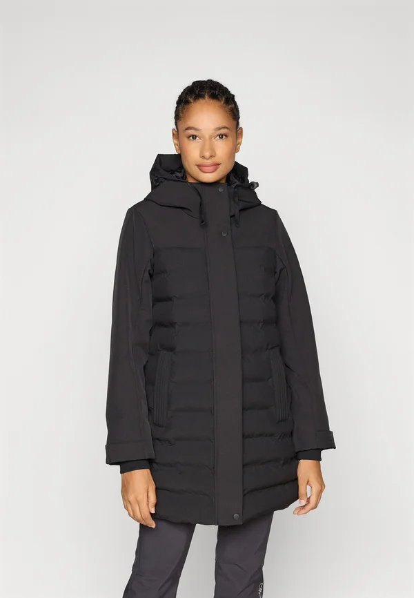 ALBEE - Wintermantel - basic black